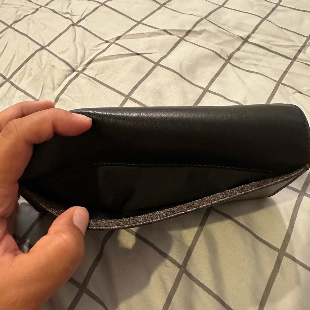 Coach Black and Brown Women's Wallet - Picture 5 of 5